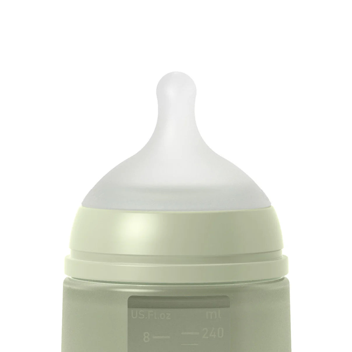 Mamadera de Silicona Suavinex SX Pro Verde 240ml