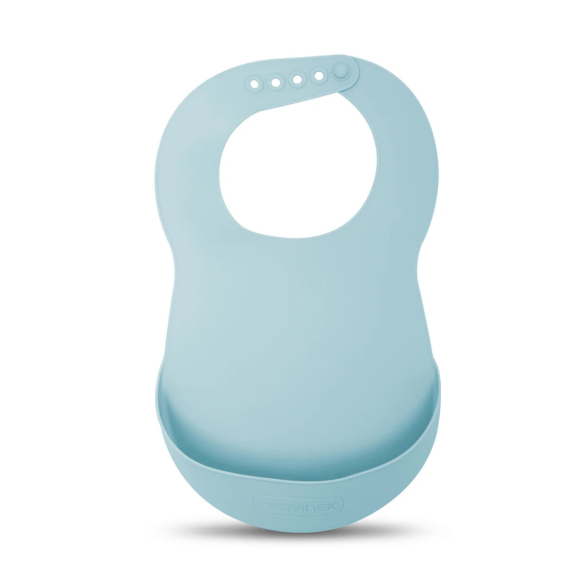 Babero de Silicon Pelicano Azul